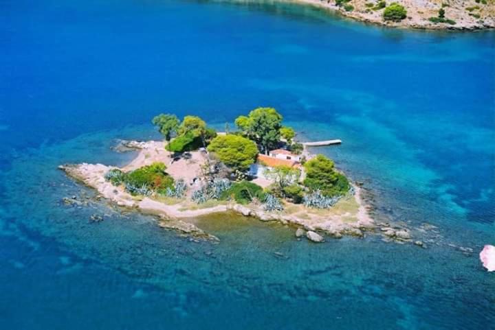 Saronic Topview Villa Galatás Ngoại thất bức ảnh
